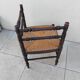 Chaise d angle vintage paille ancienne