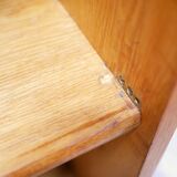 Vintage wooden sideboard library