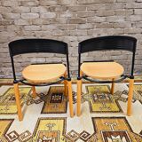 Pair of chairs 80s