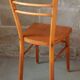 Chaise bistrot années 50
