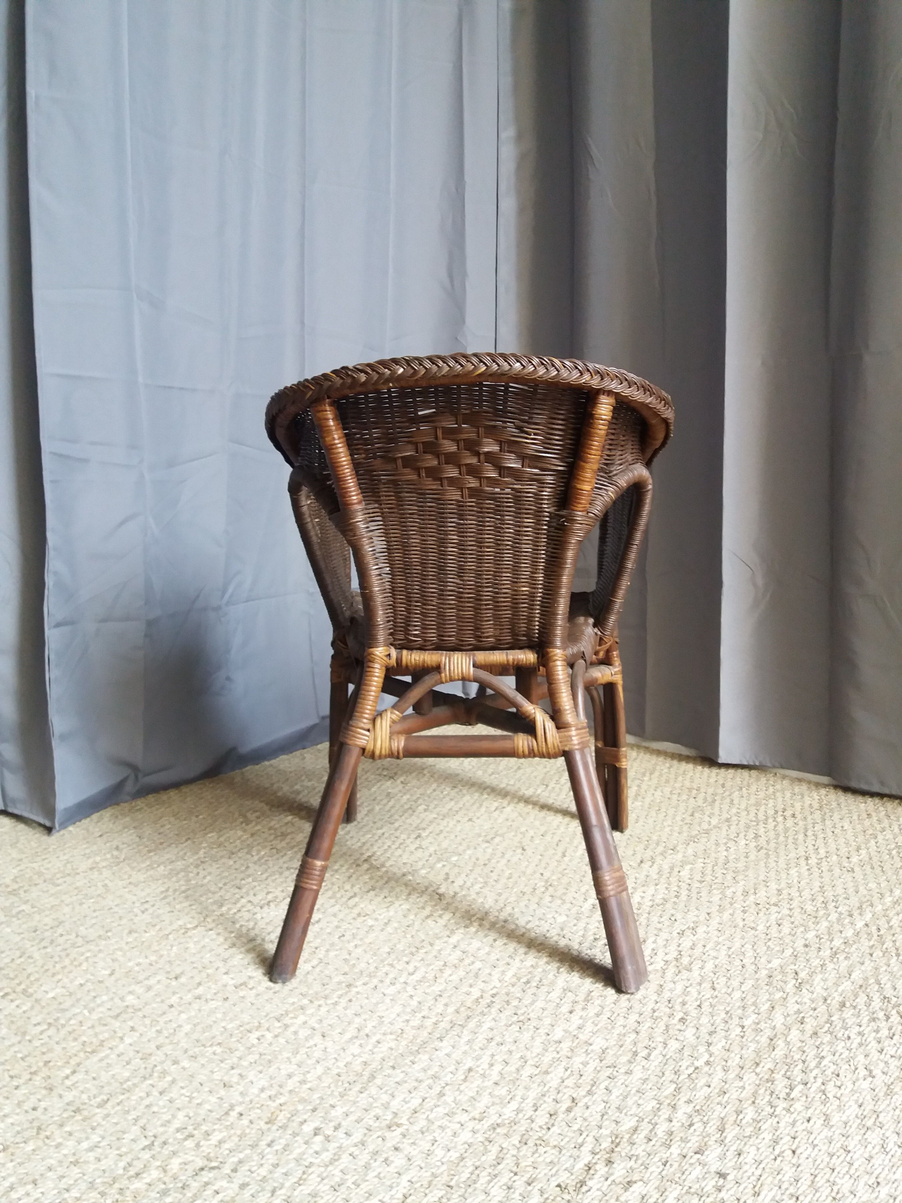 Vintage rattan chair