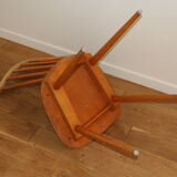 4 chairs baumann v5 skaï black light beech