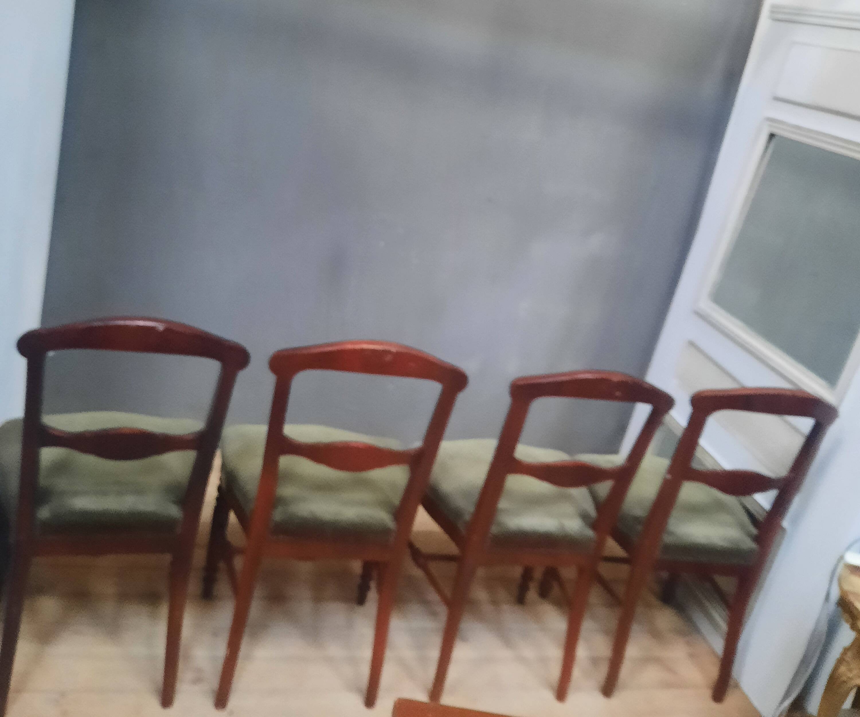 Set of four nineteenth century chairs