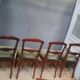 Set of four nineteenth century chairs