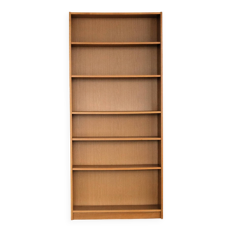Bibliothèque en chêne, Suède années 60