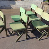 Set de 6 chaises Baumann vintage