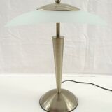 Lloytron metal and glass desk lamp