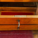 Antique drop-leaf secretary in walnut – Louis-Philippe period (19th century)