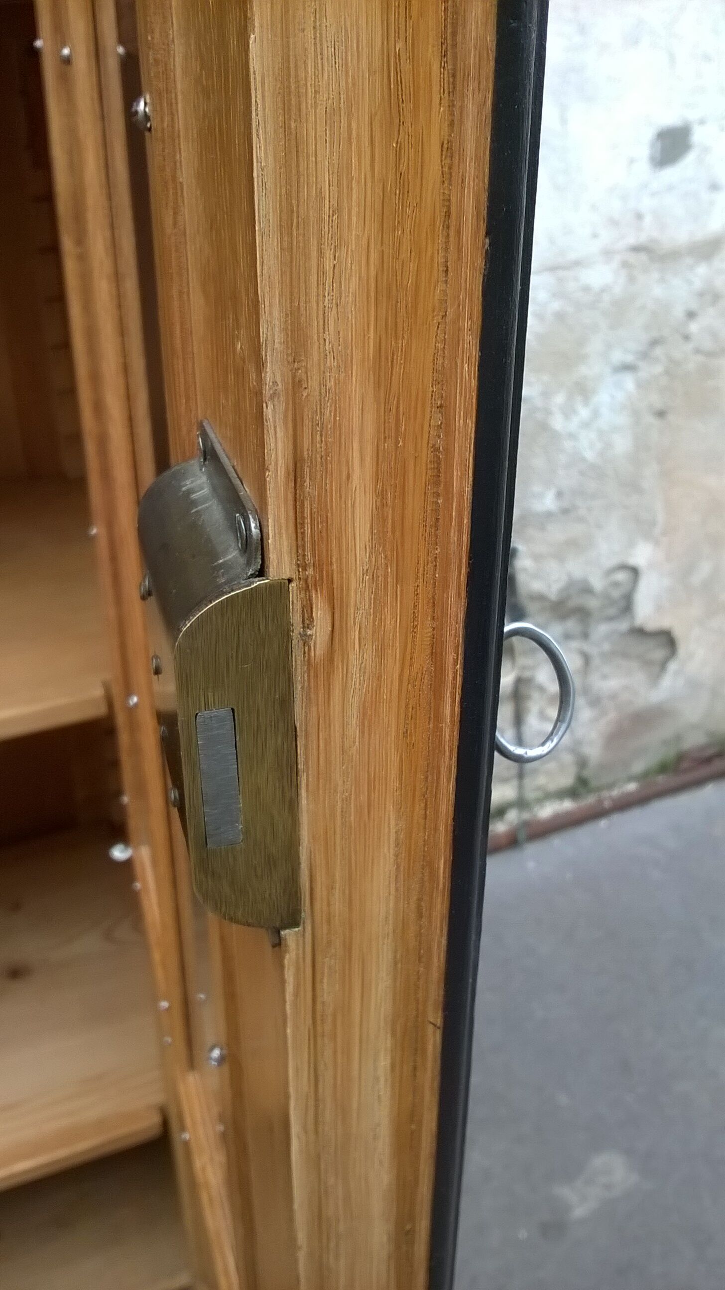 Parisian showcase cabinet