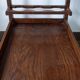 Service with chestnut wheels trolley