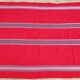 Vintage vermilion Basque tablecloth 180X130