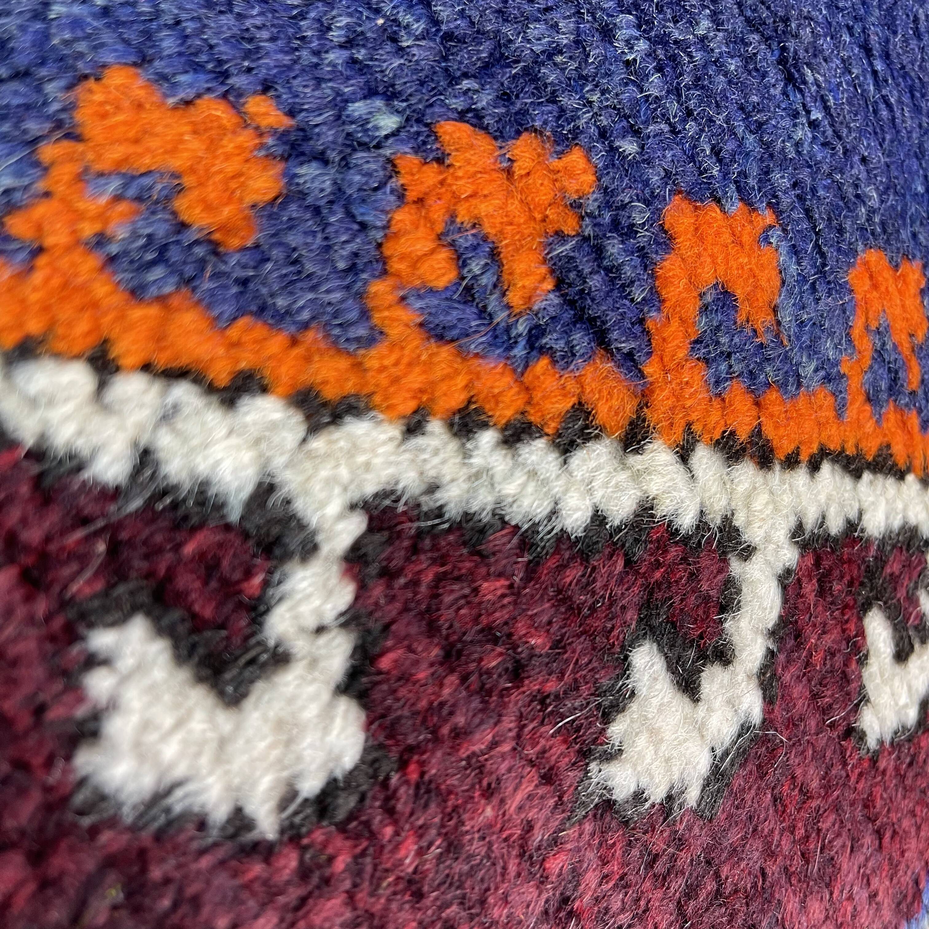 Vintage turkish handmade cushion cover , 30 x 50 cm