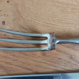 Platil leg of lamb service, Art Deco knife and fork