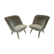 Paire de Fauteuil chauffeuse années 50 60 restauré