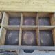 Craft furniture with 40 drawers and workshop shell handles
