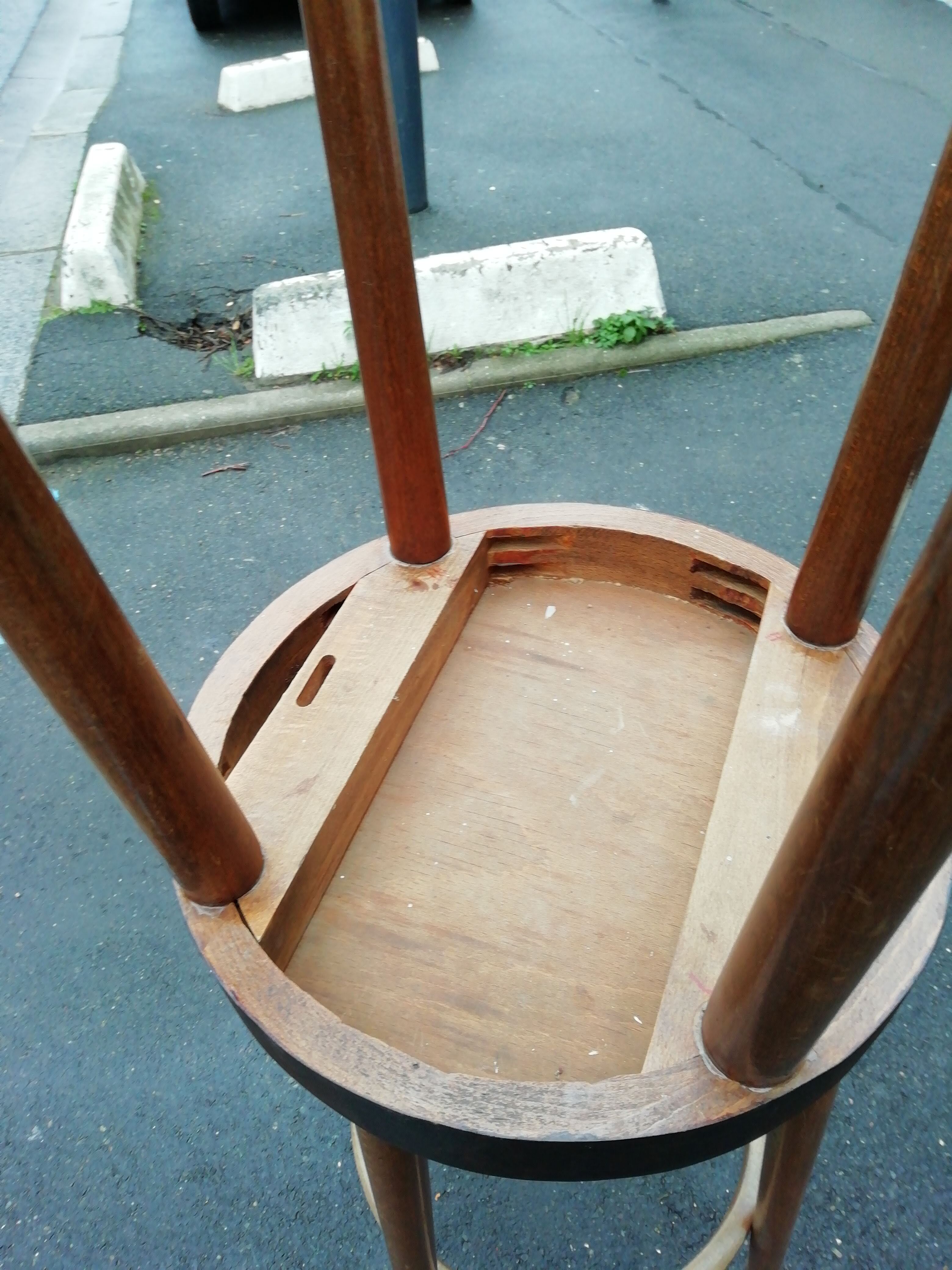 Pair of bar stools "Baumann"