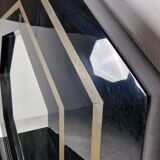 Jean Claude Mahey chest of drawers with mirror, 1970s