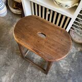 High wooden stool, 18th century