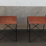 Pair of leather chairs