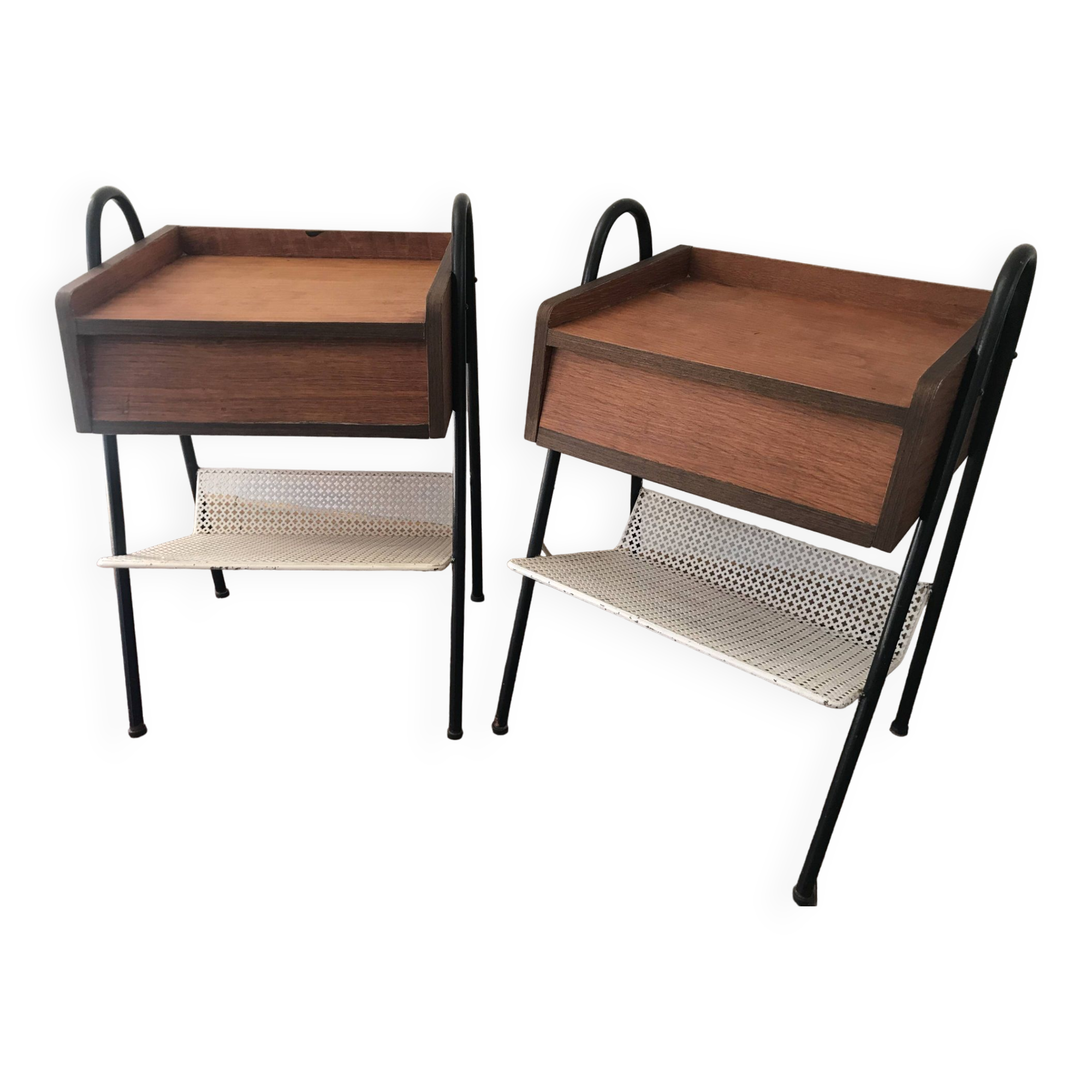 Paire de chevet 1950