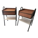 Pair of bedside tables 1950