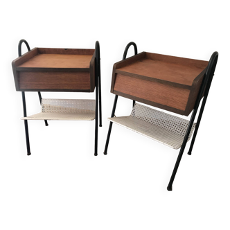 Pair of bedside tables 1950