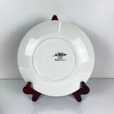 7 assiettes à dessert Sarreguemines "Maroussia", début XXe