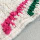 Moroccan berber carpet azilal ecru with multicolored patterns 180x101cm