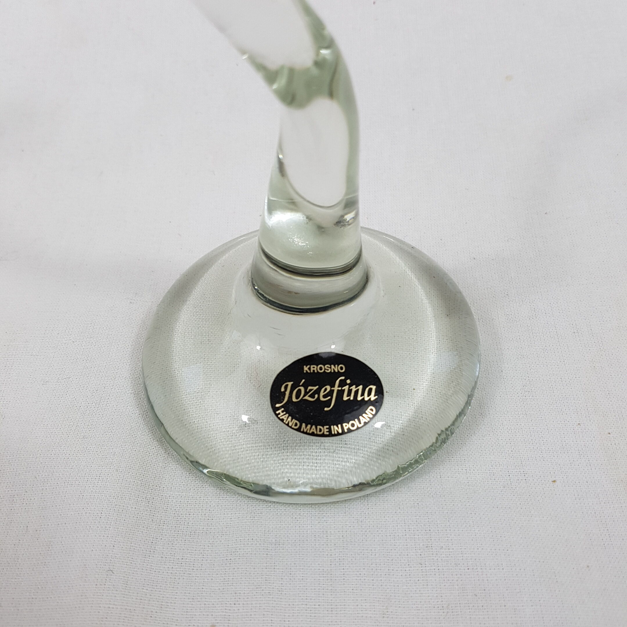 Praticality Krosno speaker green twisted glass