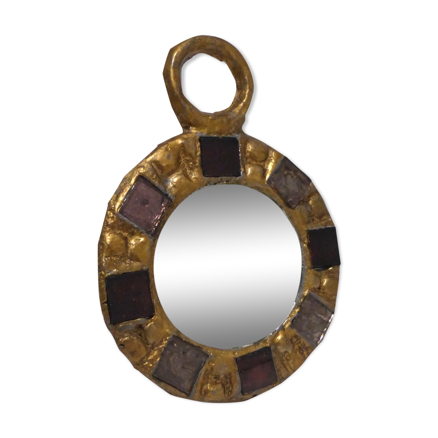 Mirror to hang 1960/1970 - 11x16cm