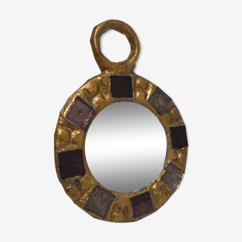 Mirror to hang 1960/1970 - 11x16cm