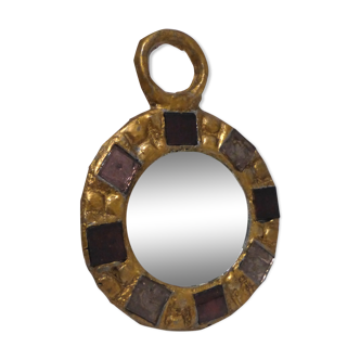 Mirror to hang 1960/1970 - 11x16cm