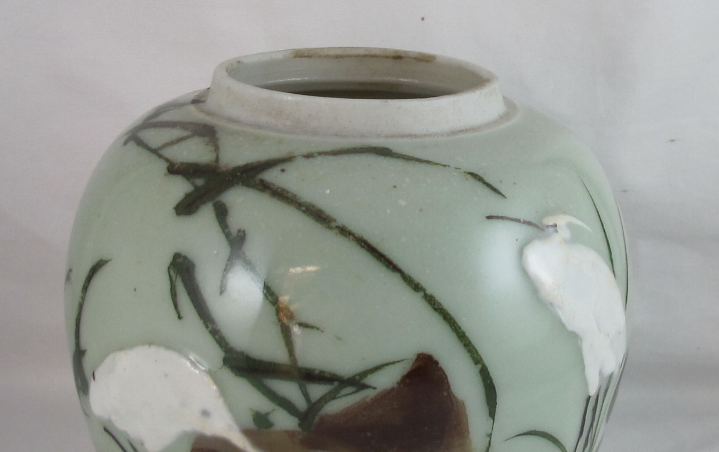 Chinese or japanese pot early 20th century