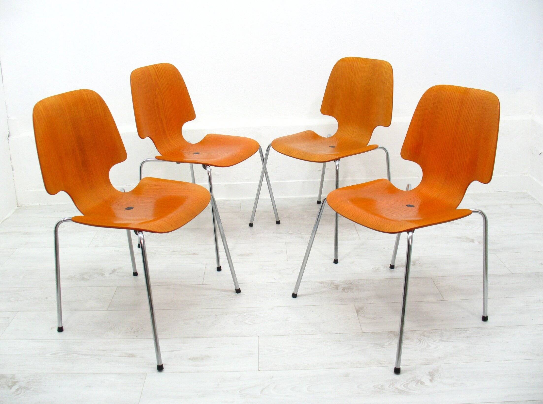 Danish dining chairs, 1960s
