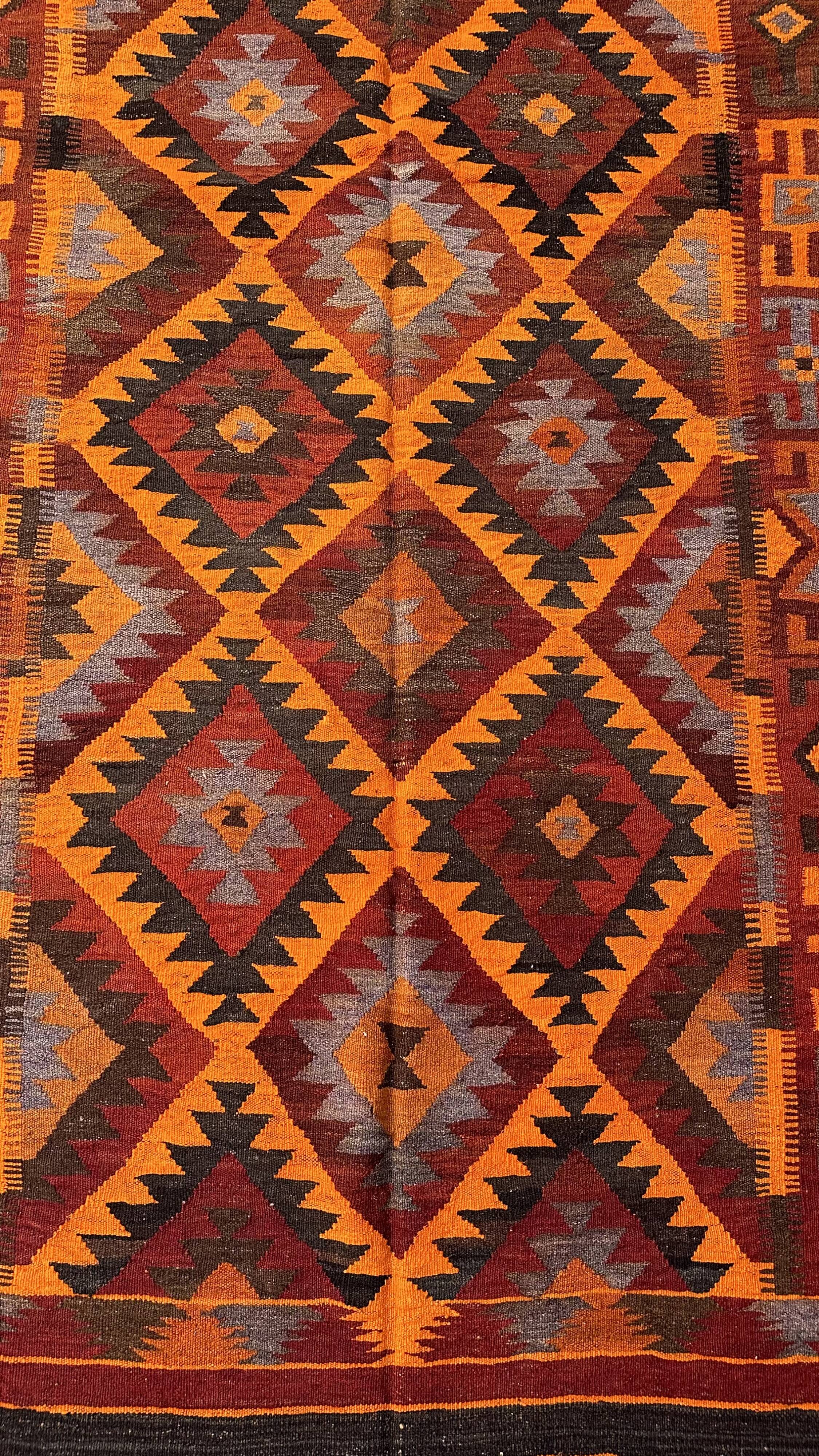 Moroccan Kilim Zayan Rug - 257 x 136 cm