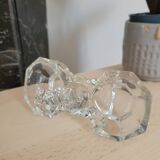 Saleron en verre ciselé