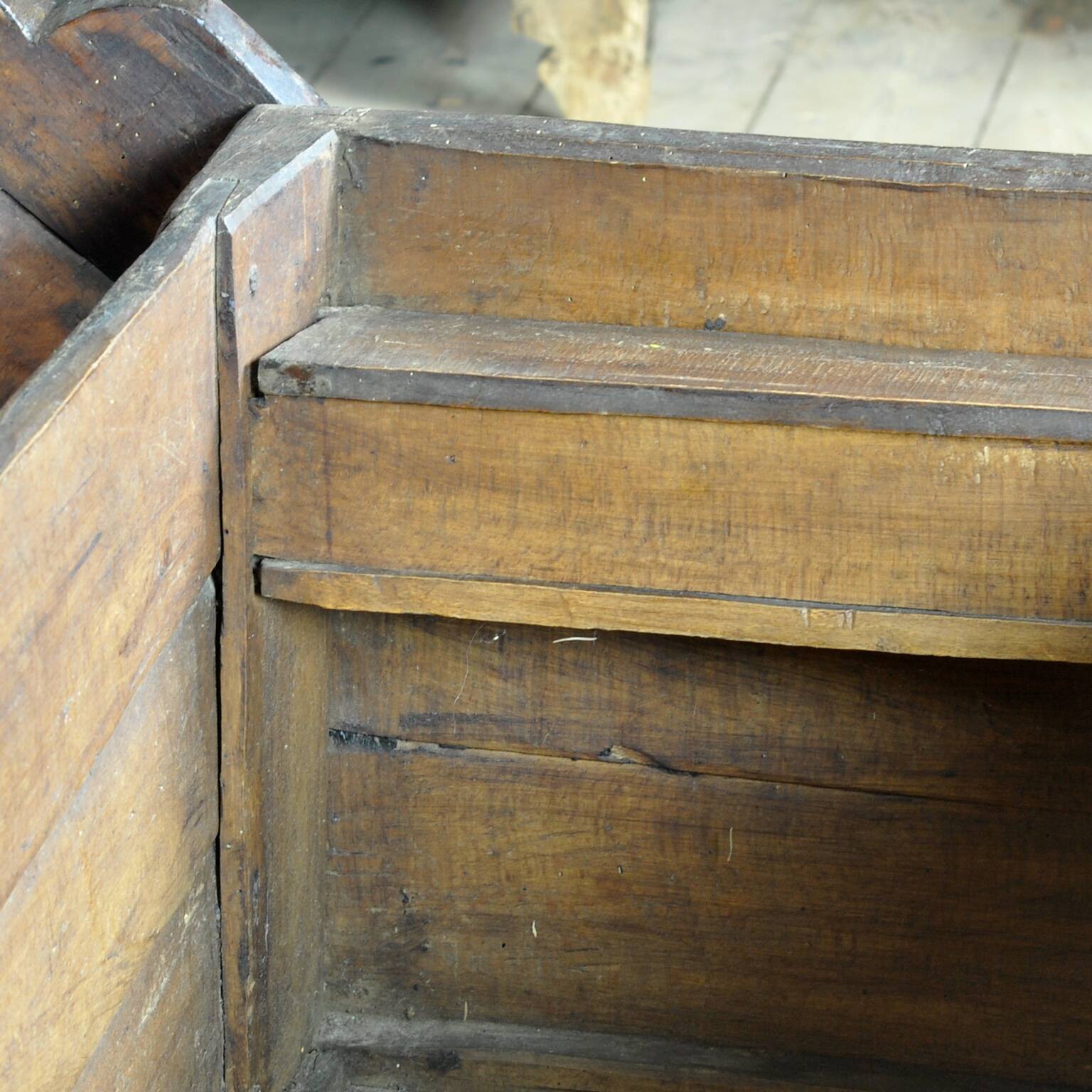 Antique shepherd’s chest, 1850s