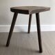 Tabouret bois tripode