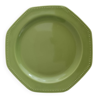 Assiette perlée vintage Longchamp