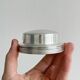 Silver-plated metal butter dish Coquillor