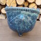 Gardener in blue earthenware