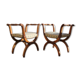 Paire de fauteuils Dagobert