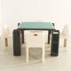 Game table by Pierluigi Molinari for Pozzi, Italy, 1970
