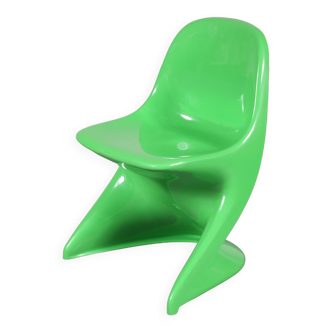 Chaise pour enfant verte « Casalino » des années 2000 par Alexander Begge pour Casala, Allemagne