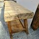 Wooden cabinetmaker's workbench