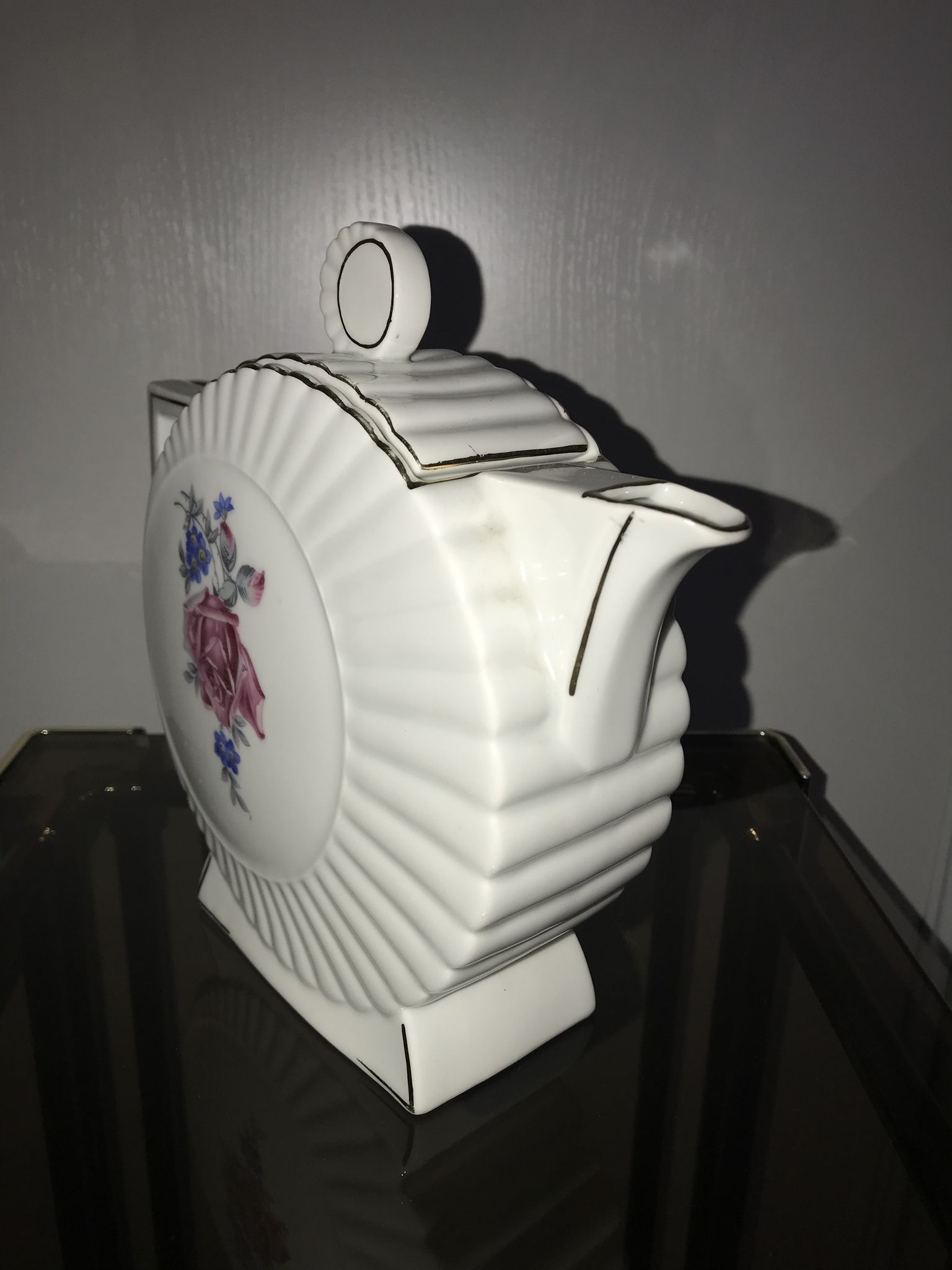 Duo cafetière et sucrier en porcelaine Made in Slovakia
