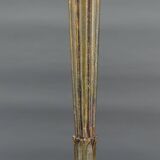 Large Art Deco lamp in gilded wood, France, circa 1920