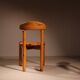 Six Dining Chairs in Pine Wood | Italy 1980s