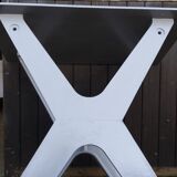 Industrial iron table