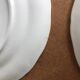 4 Villeroy and Boch cream white dessert plates